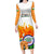 India Long Sleeve Bodycon Dress Swatantra Diwas Happy Indian Independence Day - Wonder Print Shop