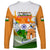 India Long Sleeve Shirt Swatantra Diwas Happy Indian Independence Day - Wonder Print Shop