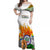 India Off Shoulder Maxi Dress Swatantra Diwas Happy Indian Independence Day - Wonder Print Shop