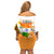 India Off Shoulder Short Dress Swatantra Diwas Happy Indian Independence Day - Wonder Print Shop