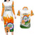 Custom India Couples Matching Long Sleeve Bodycon Dress and Hawaiian Shirt Swatantra Diwas Happy Indian Independence Day - Wonder Print Shop