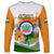 Custom India Long Sleeve Shirt Swatantra Diwas Happy Indian Independence Day - Wonder Print Shop