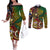 vanuatu-and-australia-couples-matching-off-the-shoulder-long-sleeve-dress-and-long-sleeve-button-shirts-vanuatuan-polynesian-mix-aussie-aboriginal-art