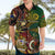 Vanuatu and Australia Hawaiian Shirt Vanuatuan Polynesian Mix Aussie Aboriginal Art - Wonder Print Shop