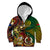 Vanuatu and Australia Kid Hoodie Vanuatuan Polynesian Mix Aussie Aboriginal Art - Wonder Print Shop