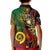 Vanuatu and Australia Kid Polo Shirt Vanuatuan Polynesian Mix Aussie Aboriginal Art - Wonder Print Shop