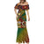 Vanuatu and Australia Mermaid Dress Vanuatuan Polynesian Mix Aussie Aboriginal Art - Wonder Print Shop