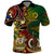 Vanuatu and Australia Polo Shirt Vanuatuan Polynesian Mix Aussie Aboriginal Art - Wonder Print Shop