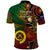 Vanuatu and Australia Polo Shirt Vanuatuan Polynesian Mix Aussie Aboriginal Art - Wonder Print Shop