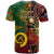 Vanuatu and Australia T Shirt Vanuatuan Polynesian Mix Aussie Aboriginal Art - Wonder Print Shop