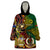 Vanuatu and Australia Wearable Blanket Hoodie Vanuatuan Polynesian Mix Aussie Aboriginal Art - Wonder Print Shop