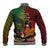 Vanuatu and Papua New Guinea Baseball Jacket Vanuatuan With PNG Polynesian Pattern - Wonder Print Shop