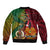 Vanuatu and Papua New Guinea Bomber Jacket Vanuatuan With PNG Polynesian Pattern - Wonder Print Shop