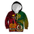 Vanuatu and Papua New Guinea Kid Hoodie Vanuatuan With PNG Polynesian Pattern - Wonder Print Shop