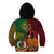 Vanuatu and Papua New Guinea Kid Hoodie Vanuatuan With PNG Polynesian Pattern - Wonder Print Shop