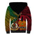 Vanuatu and Papua New Guinea Sherpa Hoodie Vanuatuan With PNG Polynesian Pattern - Wonder Print Shop