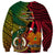 Vanuatu and Papua New Guinea Sweatshirt Vanuatuan With PNG Polynesian Pattern - Wonder Print Shop