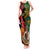 Vanuatu and Papua New Guinea Tank Maxi Dress Vanuatuan With PNG Polynesian Pattern - Wonder Print Shop