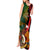 Vanuatu and Papua New Guinea Tank Maxi Dress Vanuatuan With PNG Polynesian Pattern - Wonder Print Shop