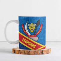 DR Congo Basketball Ceramic Mug 2026 Go Leopards