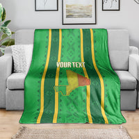 Mali Basketball Custom Blanket Mud Cloth Bogolan Pattern