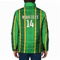 Mali Basketball Custom Padded Jacket Mud Cloth Bogolan Pattern
