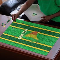 Mali Basketball Custom Puzzle Mud Cloth Bogolan Pattern
