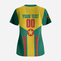 Grenada Basketball Custom Scrub Top Go Island of Spice
