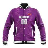 Bermuda Basketball Custom Baseball Jacket Bermudian Map Sporty Style