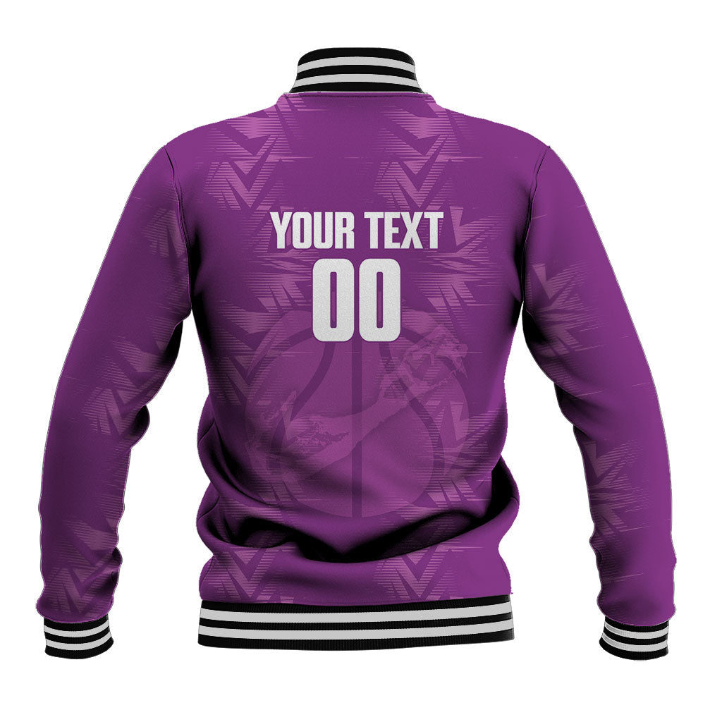 Bermuda Basketball Custom Baseball Jacket Bermudian Map Sporty Style