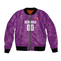 Bermuda Basketball Custom Bomber Jacket Bermudian Map Sporty Style