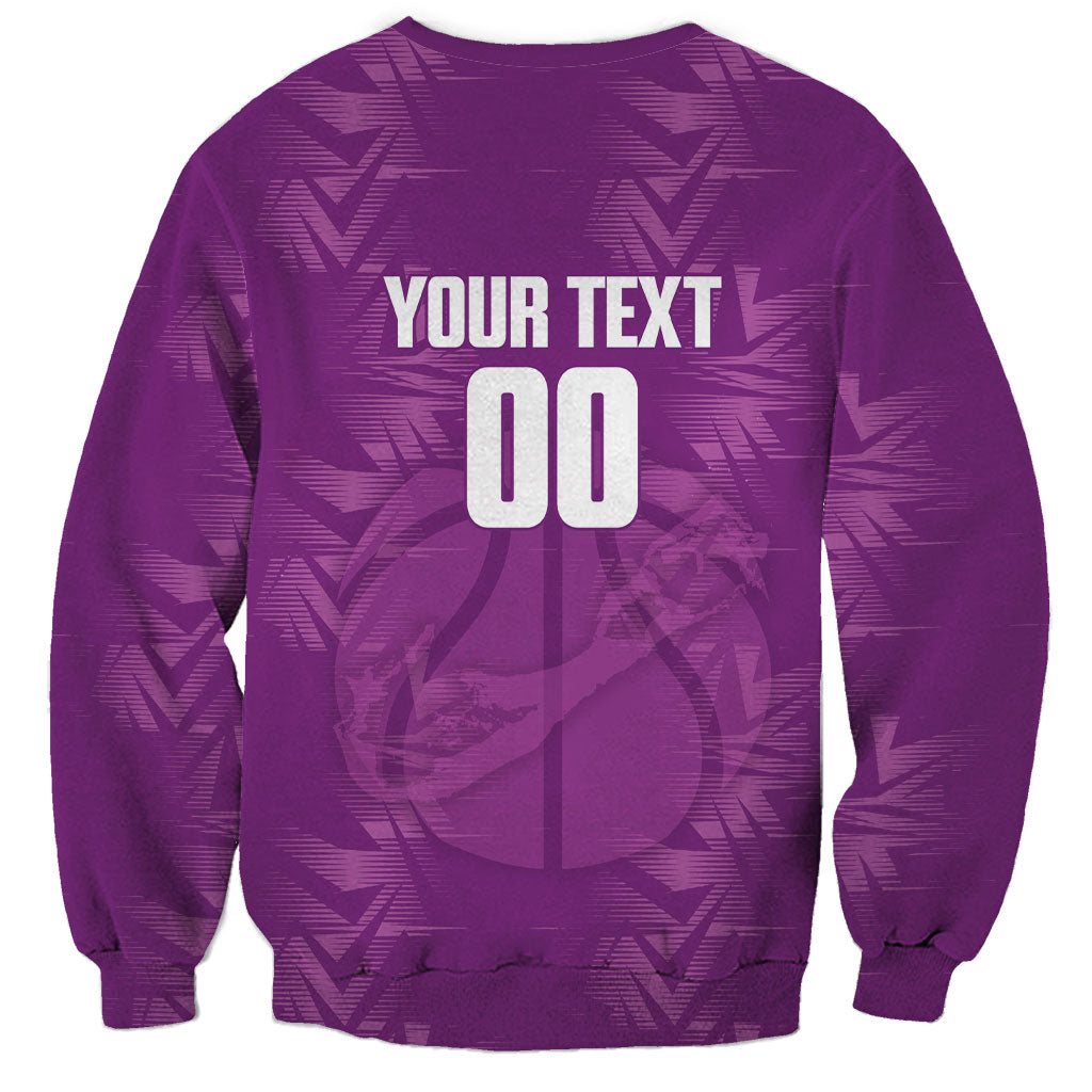 Bermuda Basketball Custom Sweatshirt Bermudian Map Sporty Style