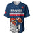 France Rugby Baseball Jersey World Cup Allez Les Bleus 2023 Mascot - Wonder Print Shop