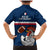 France Rugby Family Matching Mermaid Dress and Hawaiian Shirt World Cup Allez Les Bleus 2023 Mascot - Wonder Print Shop