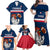 France Rugby Family Matching Off Shoulder Maxi Dress and Hawaiian Shirt World Cup Allez Les Bleus 2023 Mascot - Wonder Print Shop