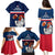 France Rugby Family Matching Puletasi Dress and Hawaiian Shirt World Cup Allez Les Bleus 2023 Mascot - Wonder Print Shop