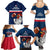 France Rugby Family Matching Summer Maxi Dress and Hawaiian Shirt World Cup Allez Les Bleus 2023 Mascot - Wonder Print Shop