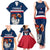 France Rugby Family Matching Tank Maxi Dress and Hawaiian Shirt World Cup Allez Les Bleus 2023 Mascot - Wonder Print Shop