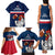 France Rugby Family Matching Tank Maxi Dress and Hawaiian Shirt World Cup Allez Les Bleus 2023 Mascot - Wonder Print Shop