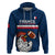 France Rugby Hoodie World Cup Allez Les Bleus 2023 Mascot - Wonder Print Shop