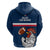 France Rugby Hoodie World Cup Allez Les Bleus 2023 Mascot - Wonder Print Shop