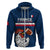 France Rugby Hoodie World Cup Allez Les Bleus 2023 Mascot - Wonder Print Shop