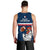 France Rugby Men Tank Top World Cup Allez Les Bleus 2023 Mascot - Wonder Print Shop