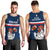 France Rugby Men Tank Top World Cup Allez Les Bleus 2023 Mascot - Wonder Print Shop