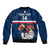 Custom France Rugby Bomber Jacket World Cup Allez Les Bleus 2023 Mascot - Wonder Print Shop