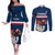 custom-france-rugby-couples-matching-off-the-shoulder-long-sleeve-dress-and-long-sleeve-button-shirts-world-cup-allez-les-bleus-2023-mascot