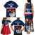 Custom France Rugby Family Matching Tank Maxi Dress and Hawaiian Shirt World Cup Allez Les Bleus 2023 Mascot - Wonder Print Shop