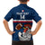 Custom France Rugby Hawaiian Shirt World Cup Allez Les Bleus 2023 Mascot - Wonder Print Shop