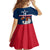 Custom France Rugby Kid Short Sleeve Dress World Cup Allez Les Bleus 2023 Mascot - Wonder Print Shop