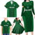 Ireland Rugby Family Matching Long Sleeve Bodycon Dress and Hawaiian Shirt 2023 Go Shamrock World Cup Irish Celtic Pattern - Wonder Print Shop